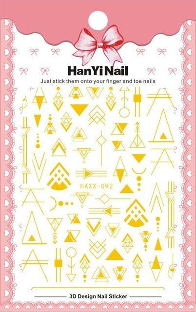 Black White 3D Nail Sticker Decals Cool English Letter Nail Art Decoration Manicure Design Christmas New Year Gift French Nail Art Stickers Decals 8Sheets Nail Art Supplies 3D Self-Adhesive Nail Art Decoration  Pattern Nail Accessories Classic Simple Stevvex
