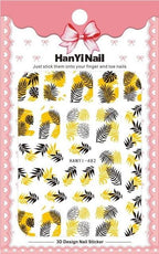 Black White 3D Nail Sticker Decals Cool English Letter Nail Art Decoration Manicure Design Christmas New Year Gift French Nail Art Stickers Decals 8Sheets Nail Art Supplies 3D Self-Adhesive Nail Art Decoration  Pattern Nail Accessories Classic Simple Stevvex