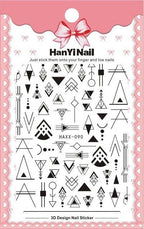 Black White 3D Nail Sticker Decals Cool English Letter Nail Art Decoration Manicure Design Christmas New Year Gift French Nail Art Stickers Decals 8Sheets Nail Art Supplies 3D Self-Adhesive Nail Art Decoration  Pattern Nail Accessories Classic Simple Stevvex