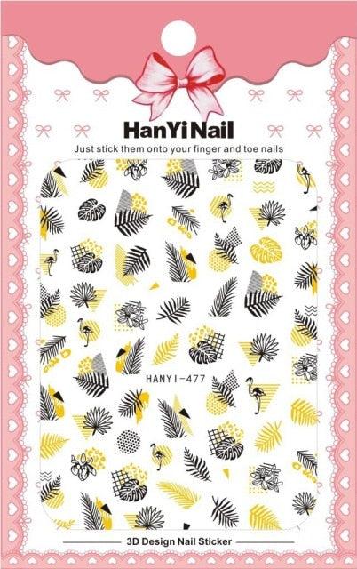 Black White 3D Nail Sticker Decals Cool English Letter Nail Art Decoration Manicure Design Christmas New Year Gift French Nail Art Stickers Decals 8Sheets Nail Art Supplies 3D Self-Adhesive Nail Art Decoration  Pattern Nail Accessories Classic Simple Stevvex