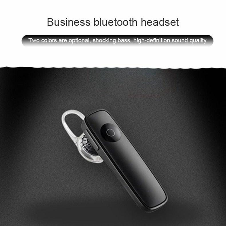 Black White Wireless Bluetooth Earphone In-ear Single Mini Earbud Hands Free Calls With Clear Conversations And Streaming MultimediaStereo Music Headset Sport Bluetooth Headphones Over Ear Hooks Earphone For Smart Phones Stevvex