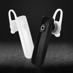 Black White Wireless Bluetooth Earphone In-ear Single Mini Earbud Hands Free Calls With Clear Conversations And Streaming MultimediaStereo Music Headset Sport Bluetooth Headphones Over Ear Hooks Earphone For Smart Phones Stevvex