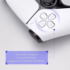 Black White Wireless Dual Sense Double Vibration Joystick Controller Compatible With PC Laptop For Gamers Stevvex