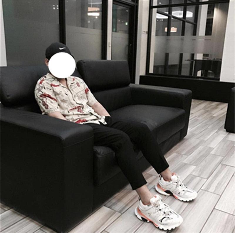 Black Womens Breathable Sneakers  Spring Mesh  Sneakers Woman Elegant Casual Sneakers Outdoor Sport Summer Couple Cushion Flats Running Womens Sneakers Stevvex
