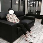 Black Womens Breathable Sneakers  Spring Mesh  Sneakers Woman Elegant Casual Sneakers Outdoor Sport Summer Couple Cushion Flats Running Womens Sneakers Stevvex