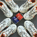 Black Womens Breathable Sneakers  Spring Mesh  Sneakers Woman Elegant Casual Sneakers Outdoor Sport Summer Couple Cushion Flats Running Womens Sneakers Stevvex