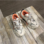 Black Womens Breathable Sneakers  Spring Mesh  Sneakers Woman Elegant Casual Sneakers Outdoor Sport Summer Couple Cushion Flats Running Womens Sneakers Stevvex