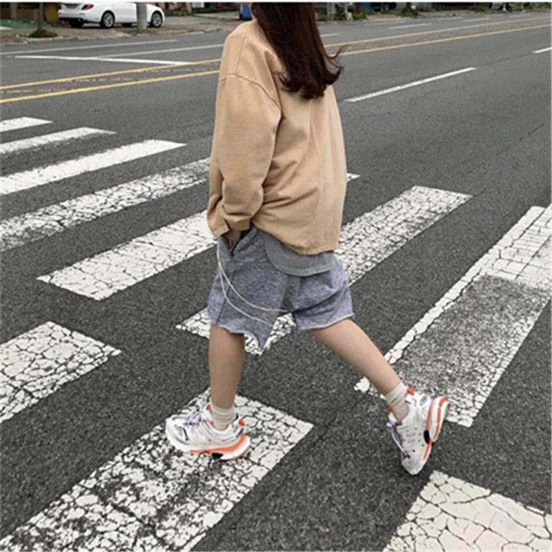 Black Womens Breathable Sneakers  Spring Mesh  Sneakers Woman Elegant Casual Sneakers Outdoor Sport Summer Couple Cushion Flats Running Womens Sneakers Stevvex