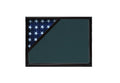 Shadow box for 3x5 flag, Black finish The Military Gift Store