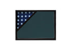 Shadow box for 3x5 flag, Black finish The Military Gift Store