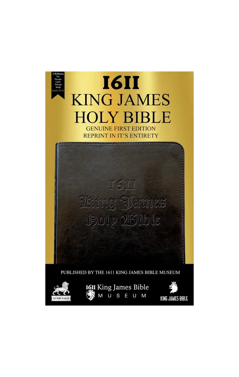 1611 King James Bible - Black KingdomWear