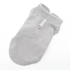 Blank Dog Vest Soft Fleece Clothes For Small Dogs Solid Candy Color Dog T Shirt With Dog Harness Leash Dog Cold Weather Coat Warm Dog Jumpers Soft Fleece Vest Jacket with Leash Ring Costume for Puppy Small Dogs Stevvex