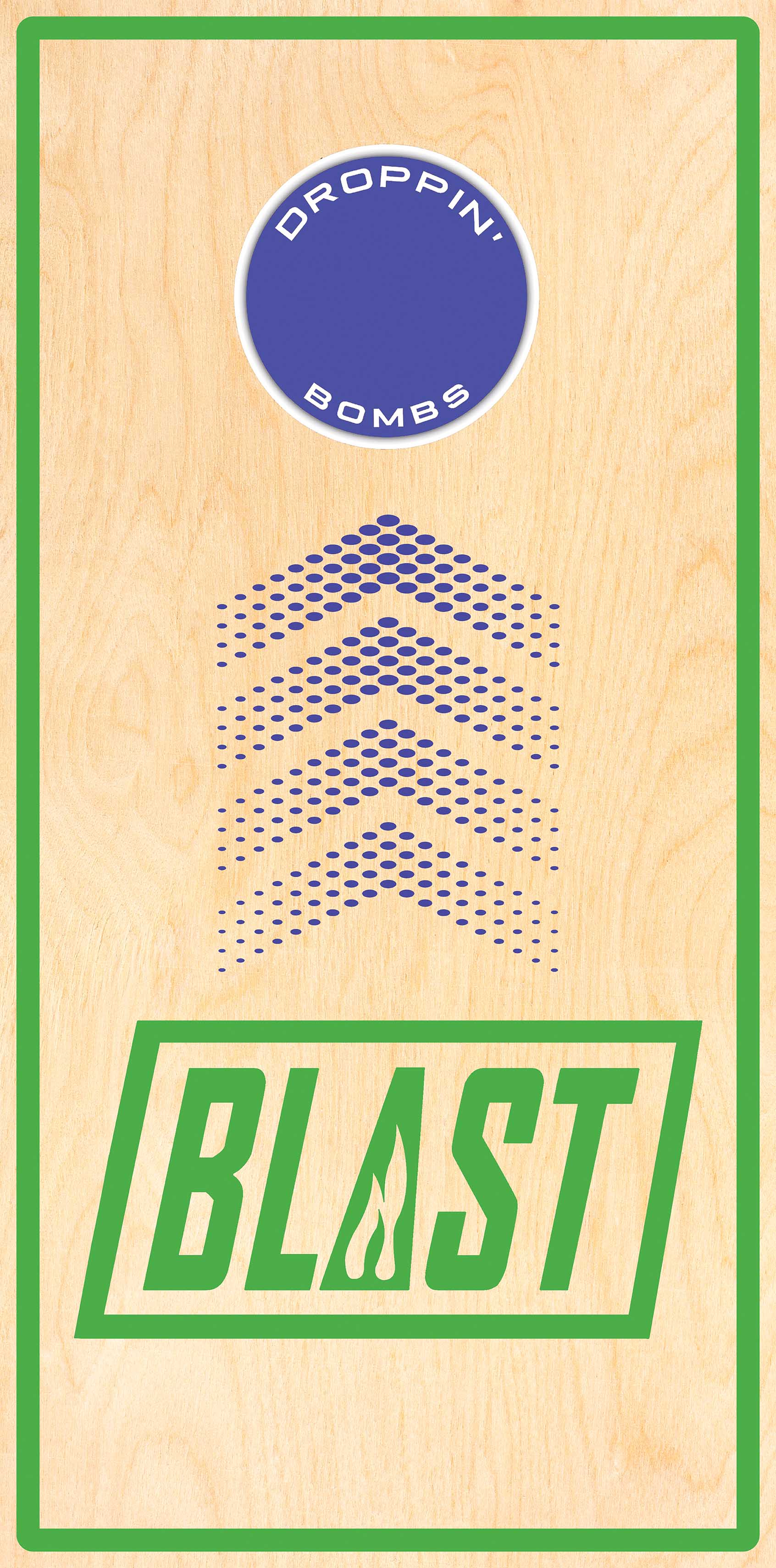 Blast Arrow Pro Cornhole Boards - SJB-DIAMOND ELITES