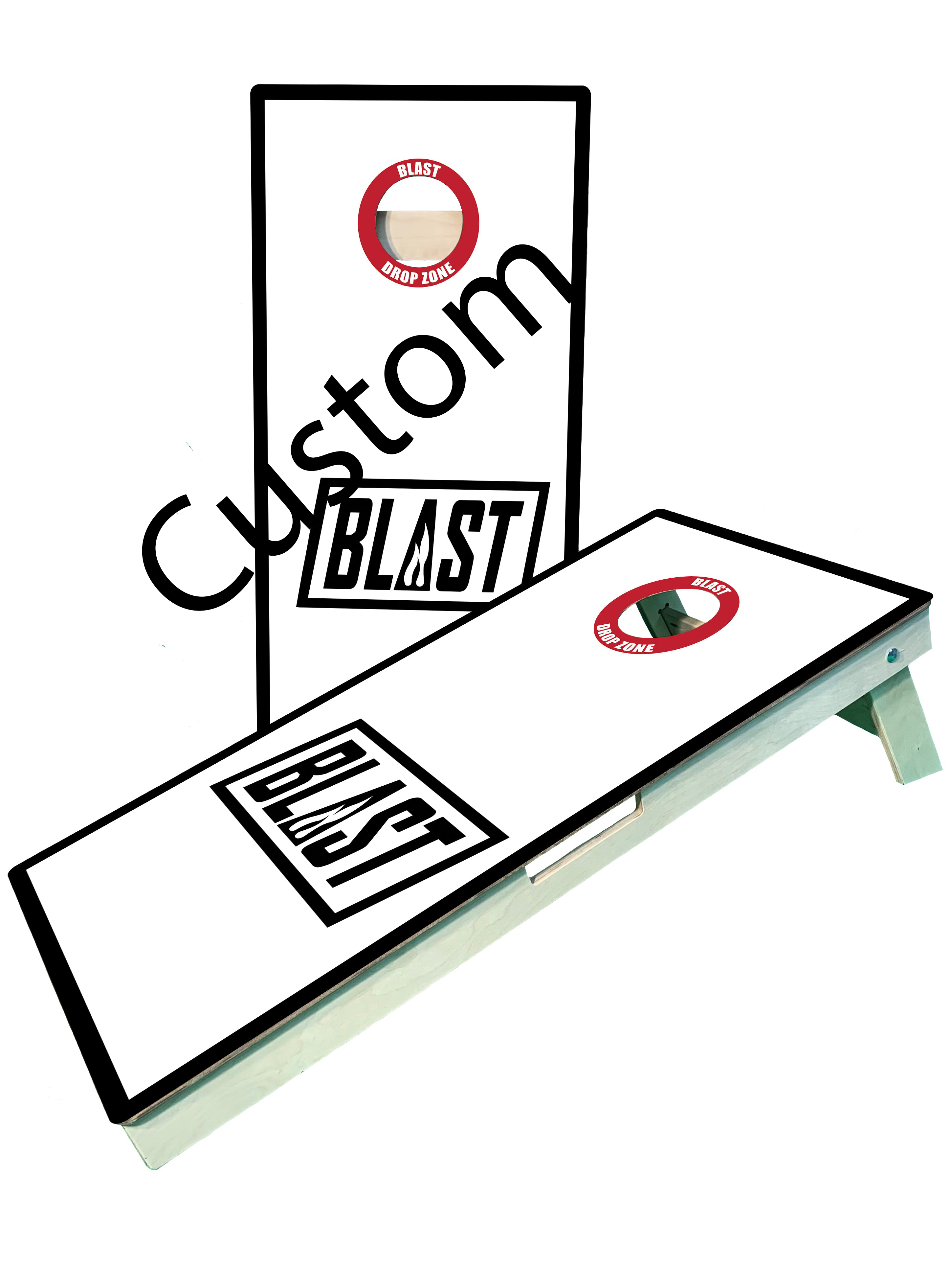 Blast Elite Series Boards - custom design with 1” tops! - SJB-DIAMOND ELITES