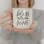 Bless Your Heart Ceramic Mug 14.5oz You Are A Freaking Goddess Coffee Mug Gift For Her BandsCo Straps