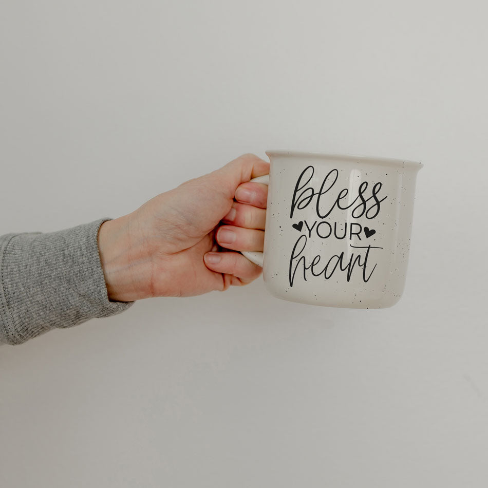 Bless Your Heart Ceramic Mug 14.5oz You Are A Freaking Goddess Coffee Mug Gift For Her BandsCo Straps