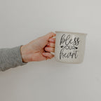 Bless Your Heart Ceramic Mug 14.5oz You Are A Freaking Goddess Coffee Mug Gift For Her BandsCo Straps