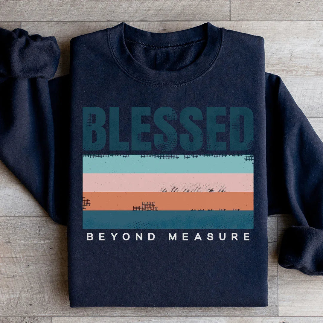 Blessed Sweatshirt Peachy Sunday
