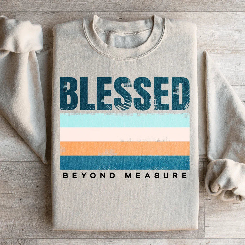 Blessed Sweatshirt Peachy Sunday