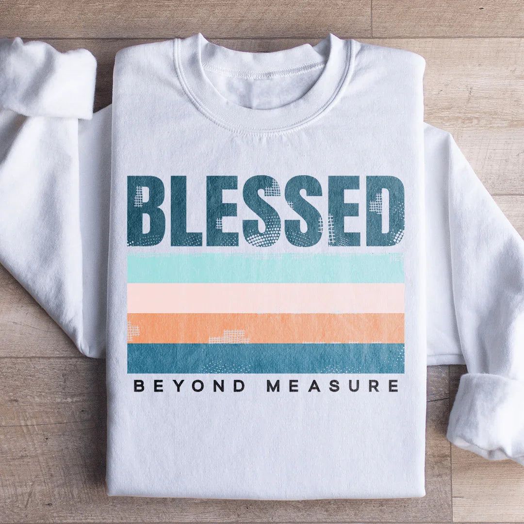 Blessed Sweatshirt Peachy Sunday
