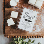 Humidor Scented Soy Wax Melts Premium USA Melt Line Blessed Citrus Clove Rose Tobacco Leather BandsCo Straps