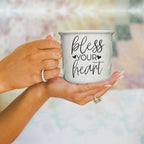 Bless Your Heart Ceramic Mug 14.5oz You Are A Freaking Goddess Coffee Mug Gift For Her BandsCo Straps