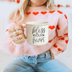 Bless Your Heart Ceramic Mug 14.5oz You Are A Freaking Goddess Coffee Mug Gift For Her BandsCo Straps