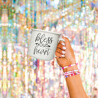 Bless Your Heart Ceramic Mug 14.5oz You Are A Freaking Goddess Coffee Mug Gift For Her BandsCo Straps