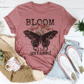 Bloom Wild & Untamed Tee Peachy Sunday
