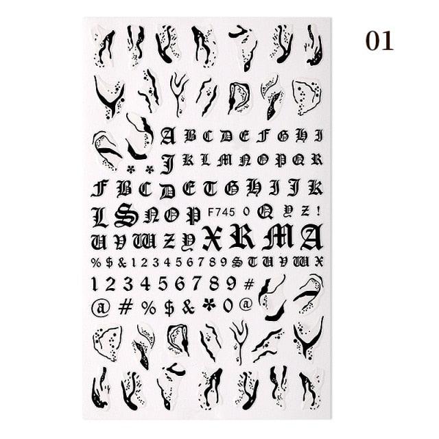 Blue Butterfly 3D Nail Stickers Flowers Leaves Self Adhesive Transfer Sliders Wraps Manicures Foils Decorations Decoration Tattoo Manicure Transfer Nail Decals Flowers Butterfly Designs Nails Supply Manicure Tips Design Nail Decoration Stevvex