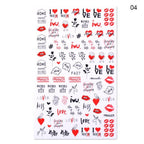 Blue Butterfly 3D Nail Stickers Flowers Leaves Self Adhesive Transfer Sliders Wraps Manicures Foils Decorations Decoration Tattoo Manicure Transfer Nail Decals Flowers Butterfly Designs Nails Supply Manicure Tips Design Nail Decoration Stevvex