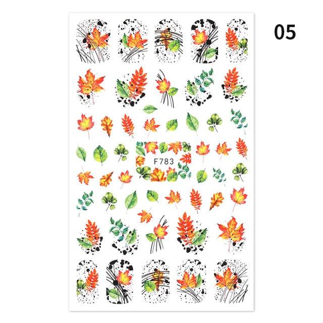 Blue Butterfly 3D Nail Stickers Flowers Leaves Self Adhesive Transfer Sliders Wraps Manicures Foils Decorations Decoration Tattoo Manicure Transfer Nail Decals Flowers Butterfly Designs Nails Supply Manicure Tips Design Nail Decoration Stevvex