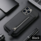 Blue Cards Wallet Leather Phone Case For Iphone 14 Plus 13 12 Mini 11 Pro Max X Xs Xr Men Luxury Business Purse Card Holder Cover  Phone Case With Card Sleeve Men Phone Case