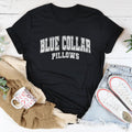 Blue Collar Pillows Tee Peachy Sunday