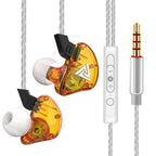 Blue Gaming Bass 3.5mm In-Ear Earphone Game Headset Noise Driver Gaming Earbuds Headset with Dual Mic Detachable & Built-in and Volume Control For Mobile Gaming PC  Cancelling Earbuds With Mic Stevvex