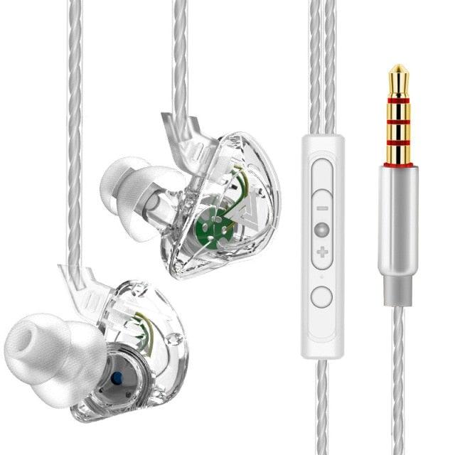 Blue Gaming Bass 3.5mm In-Ear Earphone Game Headset Noise Driver Gaming Earbuds Headset with Dual Mic Detachable & Built-in and Volume Control For Mobile Gaming PC  Cancelling Earbuds With Mic Stevvex
