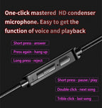 Blue Gaming Bass 3.5mm In-Ear Earphone Game Headset Noise Driver Gaming Earbuds Headset with Dual Mic Detachable & Built-in and Volume Control For Mobile Gaming PC  Cancelling Earbuds With Mic Stevvex