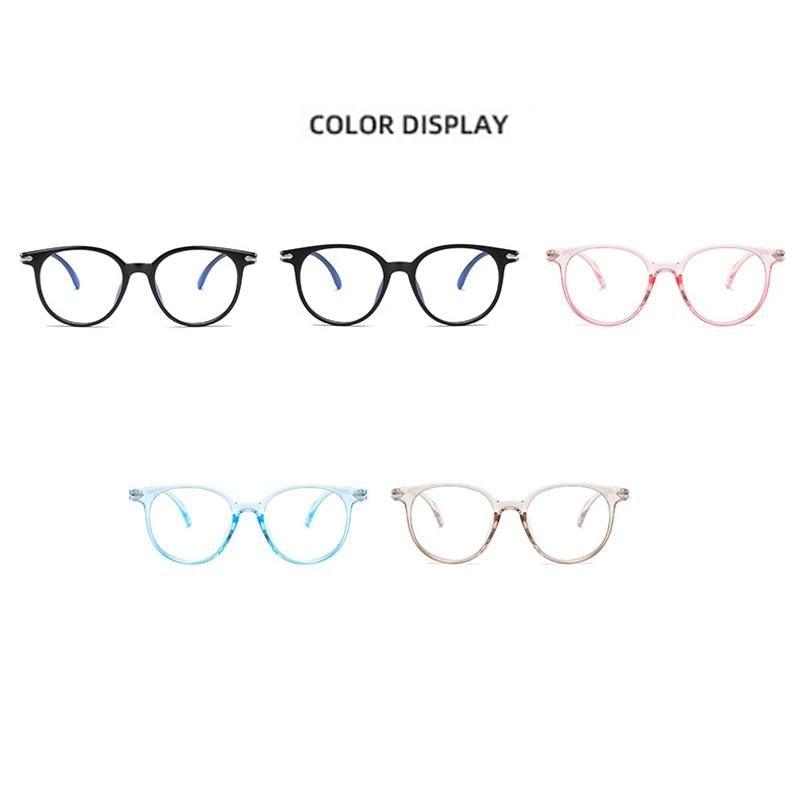 Blue Light Blocking Computer Glasses Retro Clear Lens Eyeglasses Frame And  Myopia Glasses Men Women Short Sight Eyewear Blue Coated Women Diopter Eyeglass0 -0.5 -1 -1.5 -2 -2.5 -3 -3.5 -4 -5 -6 Stevvex