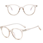 Blue Light Blocking Computer Glasses Retro Clear Lens Eyeglasses Frame And  Myopia Glasses Men Women Short Sight Eyewear Blue Coated Women Diopter Eyeglass0 -0.5 -1 -1.5 -2 -2.5 -3 -3.5 -4 -5 -6 Stevvex