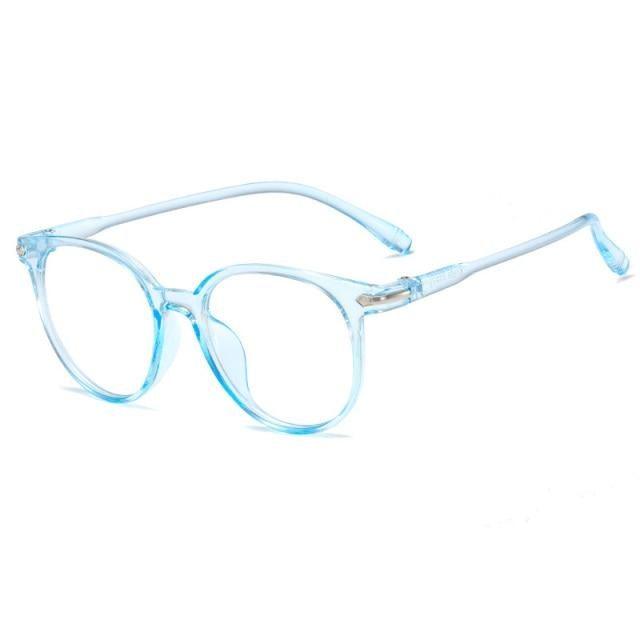 Blue Light Blocking Computer Glasses Retro Clear Lens Eyeglasses Frame And  Myopia Glasses Men Women Short Sight Eyewear Blue Coated Women Diopter Eyeglass0 -0.5 -1 -1.5 -2 -2.5 -3 -3.5 -4 -5 -6 Stevvex