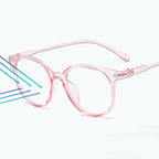 Blue Light Blocking Computer Glasses Retro Clear Lens Eyeglasses Frame And  Myopia Glasses Men Women Short Sight Eyewear Blue Coated Women Diopter Eyeglass0 -0.5 -1 -1.5 -2 -2.5 -3 -3.5 -4 -5 -6 Stevvex