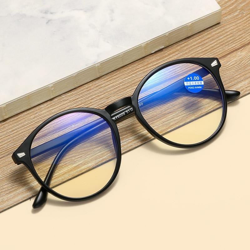 Blue Light Blocking Glasses - Women/Men Reading Glasses Vintage Business Also Blue Light Blocking Glasses Women Men Clear Lens  Frame Eyewear Frame Reading Gaming Glasses +1.0 +1.5 +2.0 +2.5 +3.0 +3.5 Stevvex
