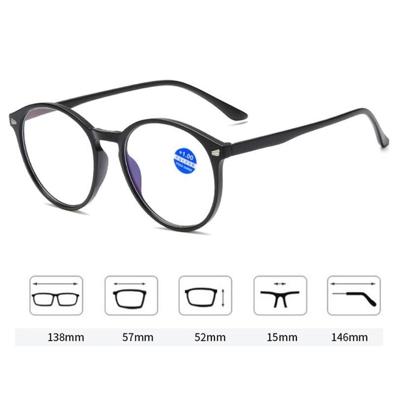 Blue Light Blocking Glasses - Women/Men Reading Glasses Vintage Business Also Blue Light Blocking Glasses Women Men Clear Lens  Frame Eyewear Frame Reading Gaming Glasses +1.0 +1.5 +2.0 +2.5 +3.0 +3.5 Stevvex