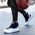 Blue Men High Quality Basketball Sneakers Boys Basket Shoes Autumn High Top Anti-Slip Outdoor Sports Shoes Trainer Professional Anti Slip Sports Sneakers Stevvex