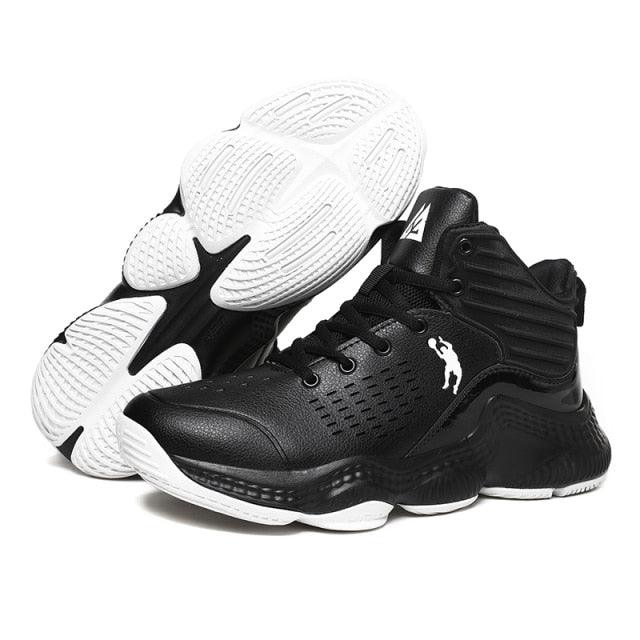 Blue Men High Quality Basketball Sneakers Boys Basket Shoes Autumn High Top Anti-Slip Outdoor Sports Shoes Trainer Professional Anti Slip Sports Sneakers Stevvex