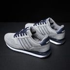 Blue Mens Casual Shoes Comfortable Sneakers Artificial Leather Male Spring Flats Trainers Outdoor Mens Casual Sports High Quality Sneaker Sport Walking Fashion Sneakers Stevvex