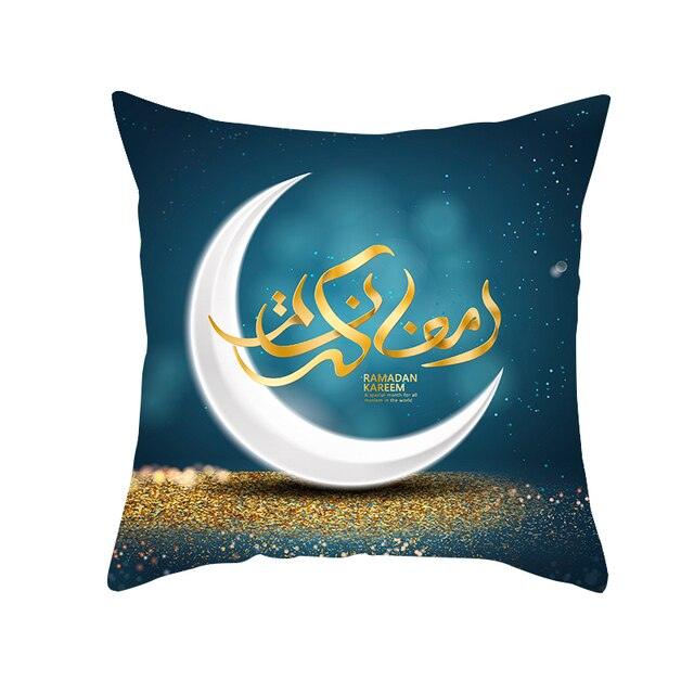 Blue Moon Pillow Decorations For Family Pillow Cover Cotton Sofa Cushion Cover Decoration Decor For Home Charming Decorative Pillows Stevvex
