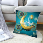 Blue Moon Pillow Decorations For Family Pillow Cover Cotton Sofa Cushion Cover Decoration Decor For Home Charming Decorative Pillows Stevvex