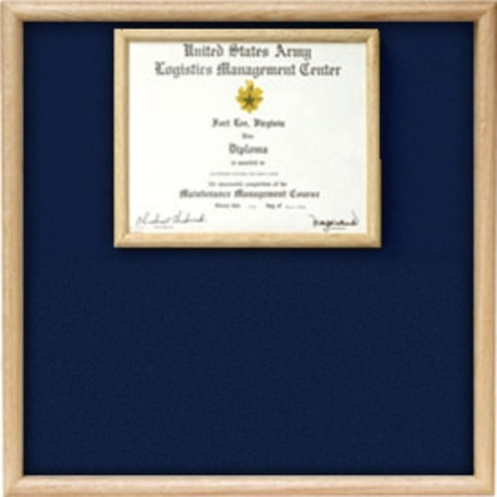 Air Force certificate Display case. The Military Gift Store