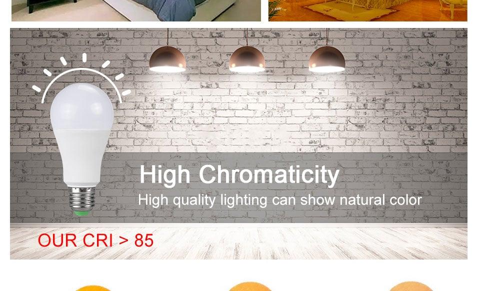 Bluetooth E27 LED Bulb RGB Smart Light Bulbs 15W B22 RGBW RGBWW Lampada Colorful Dimmable Phone APP Control LED Lamp For Home WiFi & Bluetooth 5.0, Compatible w/ Alexa & Google Without Hub, Dimmable, Music Sync, Schedules, Color Changing Light Bulb RGBW Stevvex